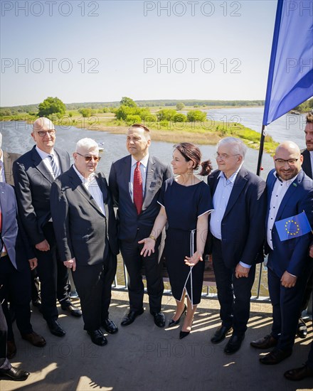 Annalena Baerbock (Alliance 90/The Greens), Federal Foreign Minister, walks across the Europe