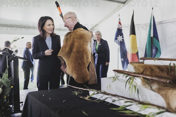Annalena Baerbock (Buendnis 90/Die Gruenen), Federal Foreign Minister, photographed during the