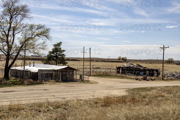 Dearfield, Colorado, The Dearfield Homestead historic town site. About 300 people lived and farmed