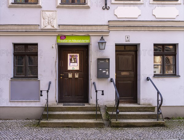 Theatre in the Nikolai Quarter, Berlin-Mitte, Germany, Europe