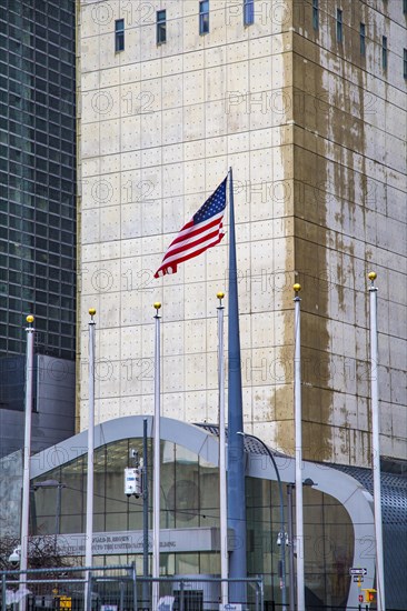 US Mission to the United Nations opposite the UN headquarters in New York