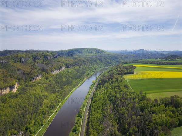 The Schrammsteine are an elongated, heavily jagged group of rocks in the Elbe Sandstone Mountains,