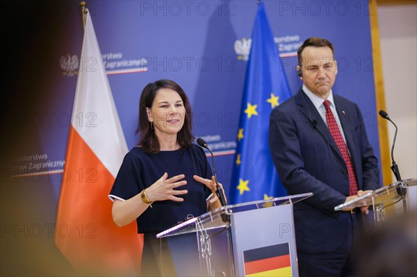 20th anniversary of Poland's accession to the EU. Annalena Baerbock (Alliance 90/The Greens),