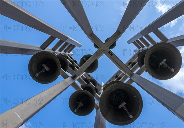 Potsdamer Goelockenspiel, bell g sharp-7th bid, Potsdam, Brandenburg, Germany, Europe