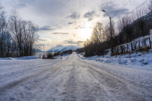 On the way to sunset (Lyngenfjord), Norway, Europe