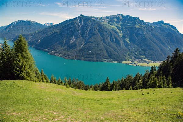 Achensee, view of Maurach, Tyrol, Austria, Europe
