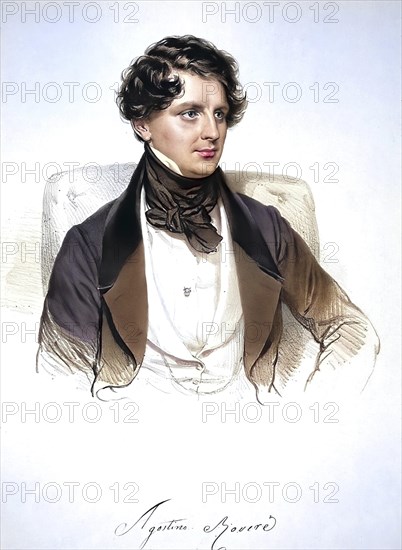 German: Agostino Rovere (1804-186 d5), Italian opera singer (bass), Austro-Hungarian Monarchy, k. u