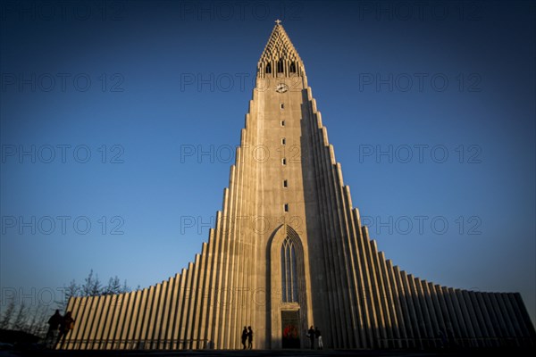 Hallgrimskirkja in Iceland Reykjavik