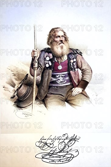Panzl, Johann (Tyrolean State Defender, born at Muehlbach in the Salzburg district of Mittersill 23
