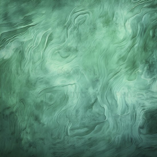 Marble textured green chalkboard as illustration background, AI generated