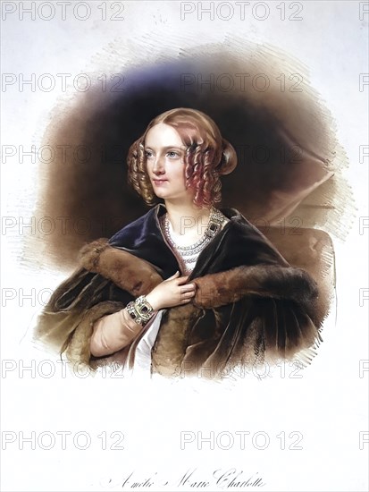 Princess Amalie Maria Charlotta of Sweden (born 22 February 1805 in Stockholm, died 31 August 1853