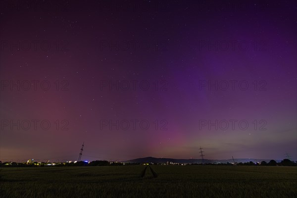 After several solar storms (solar flares), so-called auroras can be seen in the sky throughout