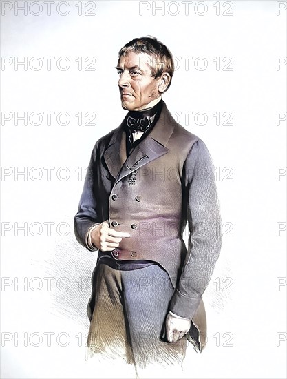 Georg Paul Binder (1784-1867), theologian, poet, naturalist. Protestant Superintendent A. B. in