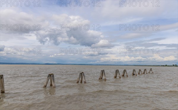 Lighthouse, Podersdorf, Lake Neusiedl, Lake, jetty, Austria, Europe