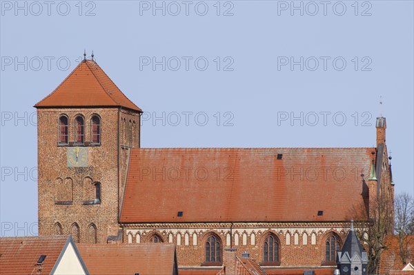 Church of St Georgen, Waren, Mueritz, Mecklenburg Lake District, Mecklenburg,
