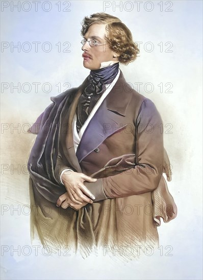 Alois Ander, actually Aloys Anderle (born 10 August 1821 in Libitz an der Doubrawa, Boehmen, died