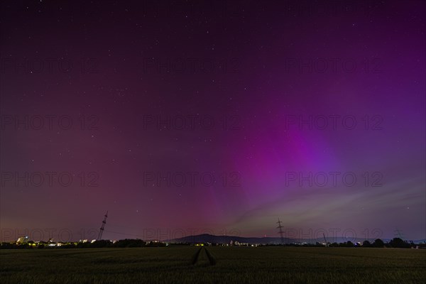 After several solar storms (solar flares), so-called auroras can be seen in the sky throughout