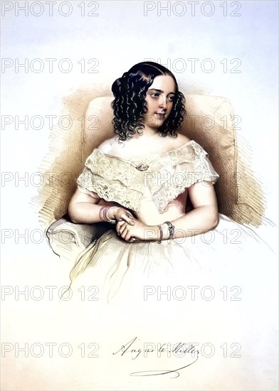 Auguste Ferdinande of Austria (born 1 April 1825 in Florence, died 26 April 1864 in Munich) was an