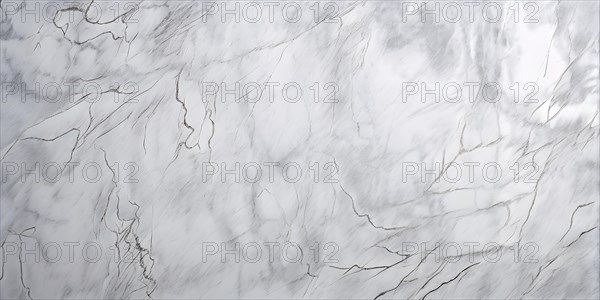 Marble textured grey chalkboard as illustration background, AI generated