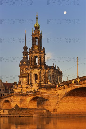 Catholic Court Church, Dresden, Free State of Saxony, Germany, Europe
