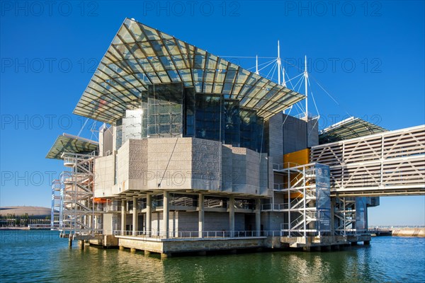 Lisbon, Portugal, July 28, 2023: The Lisbon Oceanarium one of the largest indoor aquariums in