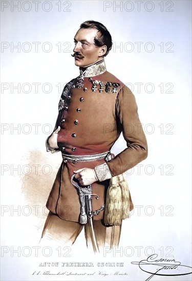Anton Freiherr Csorich von Monte Creto, (born 1795 in Machichno, Croatia, died 15 July 1864 in