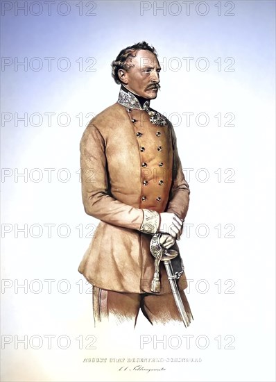 August Franz Johann Christoph Graf von Degenfeld-Schonburg (also Schomberg, born 10 December 1798