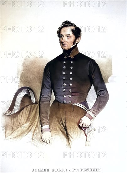 Johann Popp, Edler von Poppenheim (1797-1853), Austro-Hungarian Monarchy, k. u. k.-Monarchie