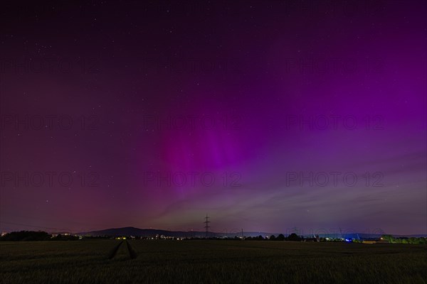 After several solar storms (solar flares), so-called auroras can be seen in the sky throughout