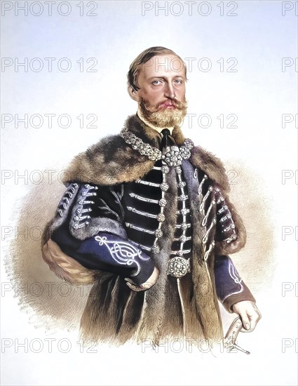 Bela Adalbert Frimont Count of Palota, Prince of Androcco (1817-1860), Historical, digitally