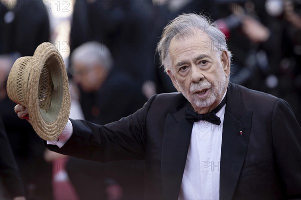Cannes, France, 16.5.2024: Francis Ford Coppola at the premiere of Megalopolis on the red carpet of