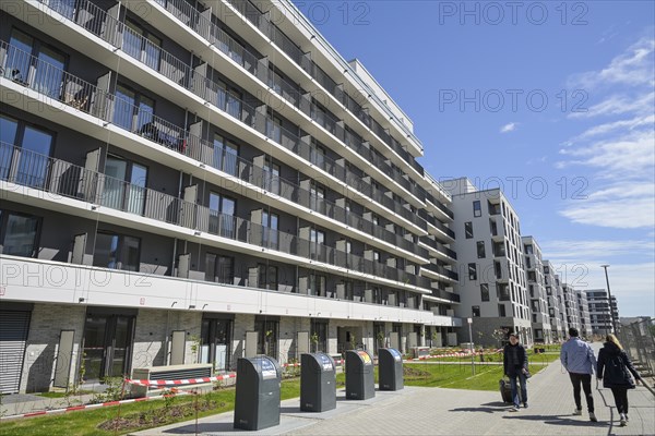 New buildings, Lauterplatz, Friedenauer Hoehe development area, Friedenau, Schoeneberg, Berlin,