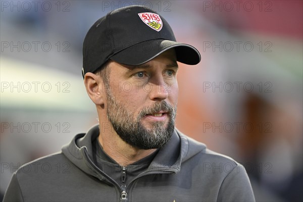 Coach Sebastian Hoeness VfB Stuttgart Portrait, WWK Arena, Augsburg, Bavaria, Germany, Europe
