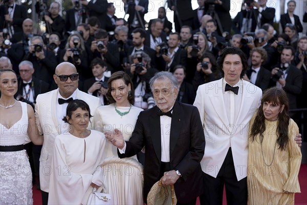 Cannes, France, 16.5.2024: Nathalie Emmanuel, Laurence Fishburne, Kathryn Hunter, Aubrey Plaza,