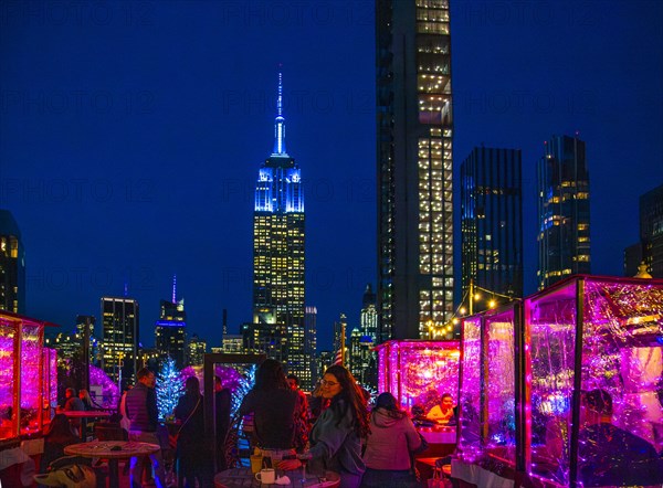 The Edge is the name of New York's highest viewing platform on the skyscraper at 30 Hudson Yards,