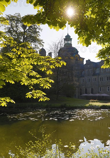 Bueckeburg Castle, ancestral seat of the House of Schaumburg-Lippe, Bueckeburg, Lower Saxony,