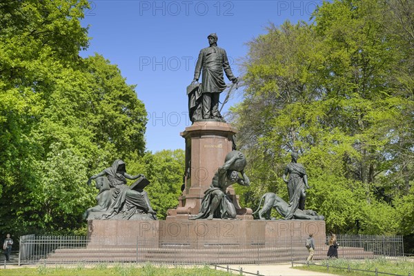 Bismarck National Monument, Grosser Stern, Tiergarten, Mitte, Berlin, Germany, Europe