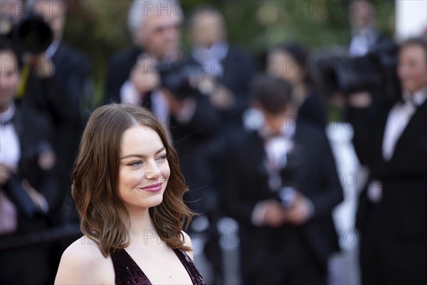 Cannes, France, 17.5.2024: Emma Stone at the premiere of Kinds of Kindness on the red carpet of the