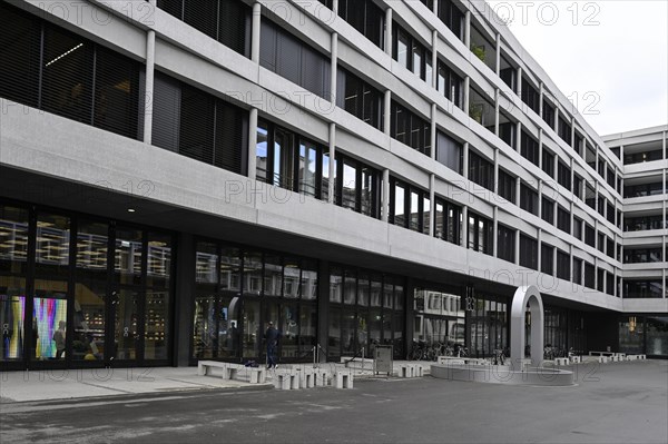 Commercial building on AG, Zurich, Switzerland, Europe