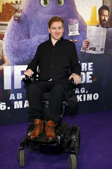 Samuel Koch at the special screening of IF: IMAGINARY FRIENDS at the Berlin CinemaxX cinema on 12