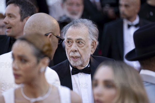 Cannes, France, 16.5.2024: Francis Ford Coppola at the premiere of Megalopolis on the red carpet of