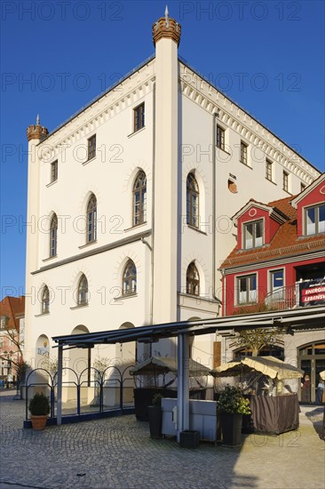 Town Hall, Town History Museum, Neuer Markt, Waren, Mueritz, Mecklenburg Lake District,