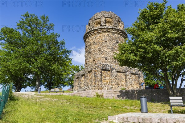 Winery at the Goldener Wagen. The Bismarck Tower in Radebeul, also known as the Bismarck Column, is