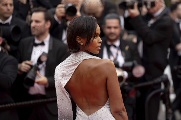 Cannes, France, 15.5.2024: Sabrina Dhowre at the premiere of Furiosa: A Mad Max Saga on the red