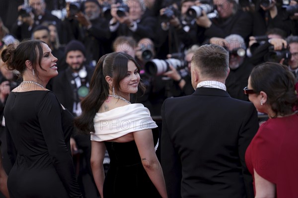Cannes, France, 17.5.2024: Selena Gomez at the premiere of Emilia Perez on the red carpet of the