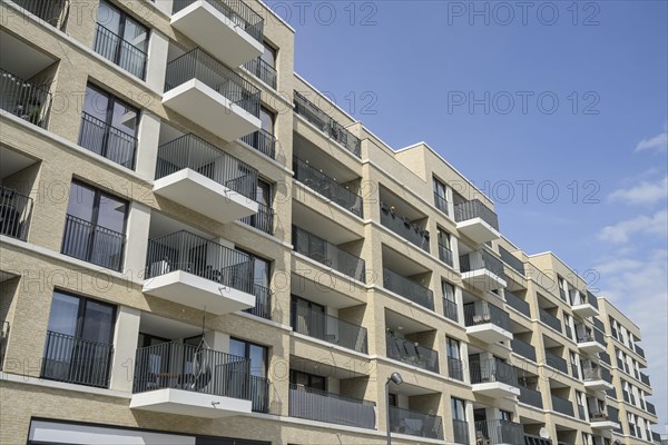 New build, residential building, Otto-Weidt-Platz, Heidestrasse, Europacity, Moabit, Mitte, Berlin,