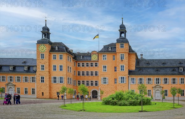 Schwetzingen Palace, Schwetzingen Palace Gardens, Schwetzingen, Baden-Wuerttemberg, Germany, Europe