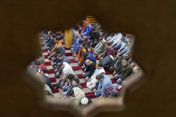 Muslims in Berlin gathered for prayer on 1 May 2015 at the Dar Assalam Mosque, Neukoelln Meeting