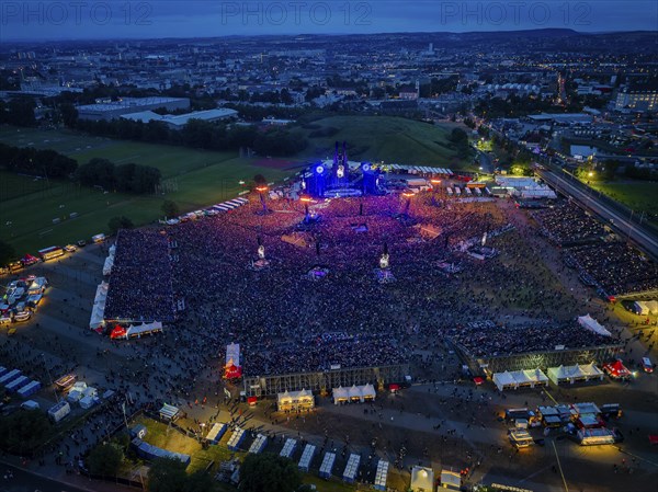 A total of around 200, 000 people attended the 4 concerts by the German band Rammstein in the
