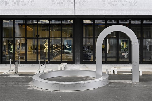 Commercial building on AG, Zurich, Switzerland, Europe